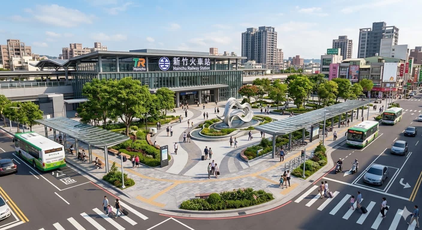 新竹火車站高架化